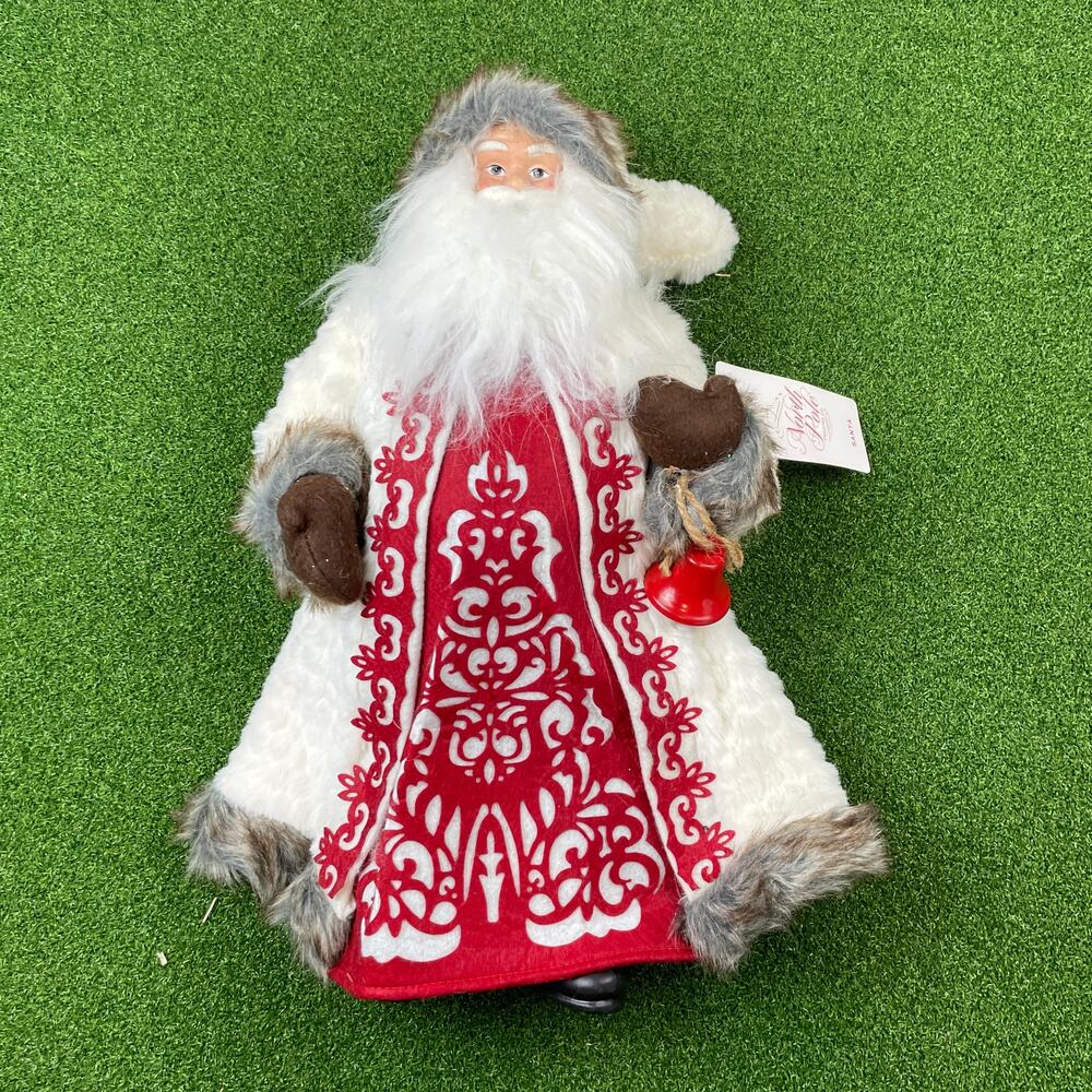 Vintage North Pole Russian Santa Claus Christmas Figurine Collectible Decor